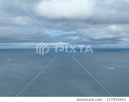 [Hokkaido from the sky] Lake Saroma 127854443