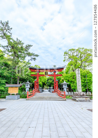 Early summer at Kehi Shrine in Tsuruga City, Fukui Prefecture 127854486