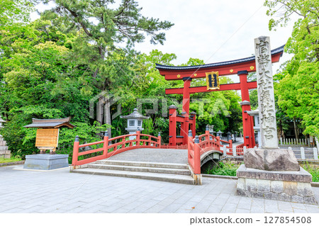 Early summer at Kehi Shrine in Tsuruga City, Fukui Prefecture Early summer at Kehi Shrine in Tsuruga City, Fukui Prefecture 127854508