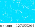 Abstract white line on blue background 127855204