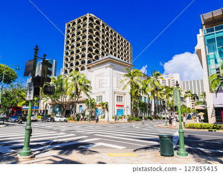 夏威夷威基基卡拉卡瓦路 127855415