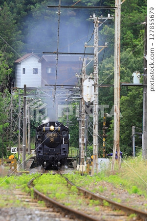 Chichibu Railway "SL Paleo Express running through the mountainous area of Chichibu" Chichibu Railway "SL Paleo Express running through the mountainous area of Chichibu" 127855679