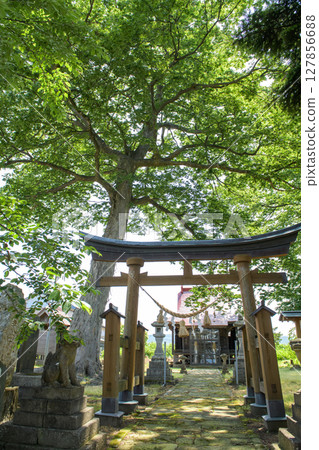 Atago Shrine, located along the old Ushu Kaido road, Yokote City, Akita Prefecture 127856688