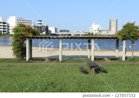 Omori home town beach park Omori home town beach park 127857152
