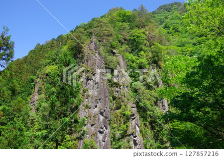 Ehime Prefecture, Shikoku Chuo City, Tomigo Valley, Modogagoku Ehime Prefecture, Shikoku Chuo City, Tomigo Valley, Modogagoku 127857216