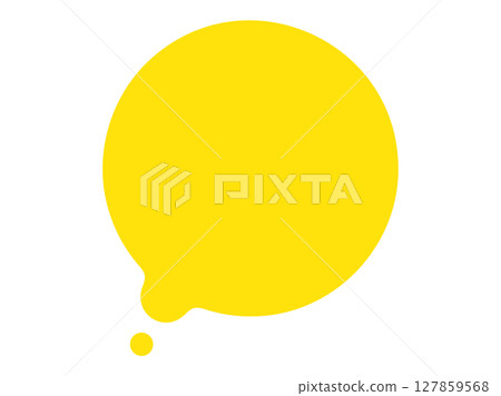 Round/loose speech bubble 127859568