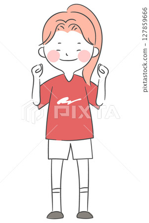 A person cheering A person cheering 127859666
