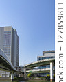 Scenery of Osaka seen from Nakanoshima in Kita-ku, Osaka City, Osaka Prefecture during the day 127859811