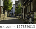 Downtown scenery of Osaka 127859813