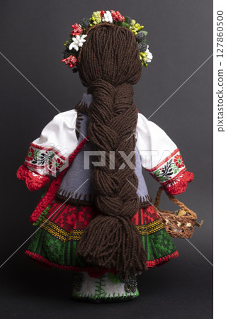 happy easter and motanka doll happy easter and motanka doll 127860500