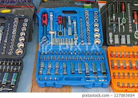 Toolbox sockets set 127863684