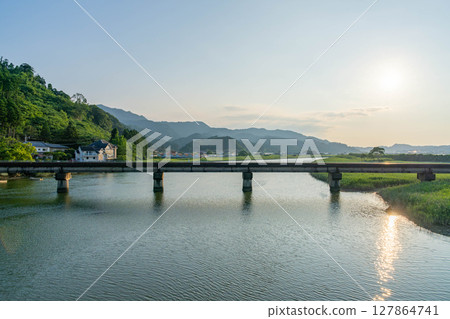 The view from Ukuruhashi Bridge 127864741