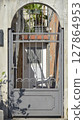 metal gate of the private house 127864953