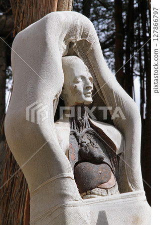 Embalming mummy 127866797