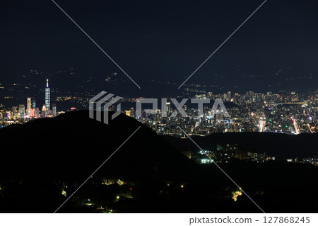 台北夜景 台北夜景 127868245