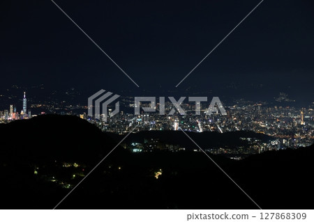 台北夜景 台北夜景 127868309
