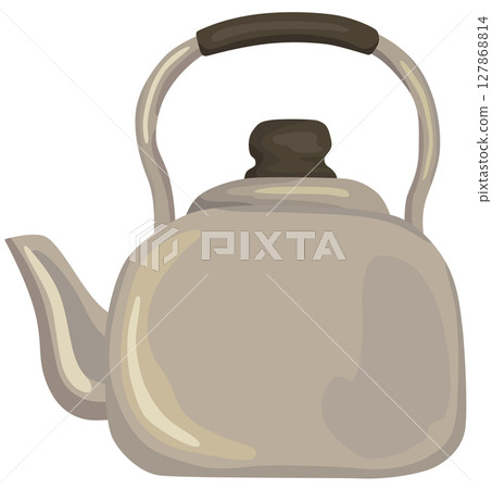 Kettle illustration vector material Kettle illustration vector material 127868814