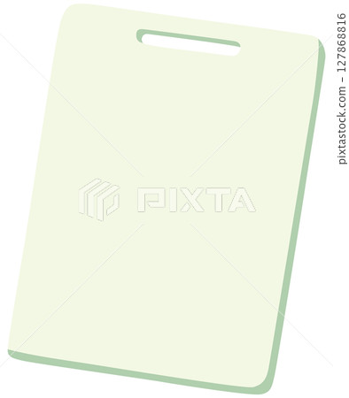 Cutting board illustration vector material Cutting board illustration vector material 127868816