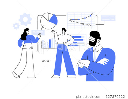 Scope definition isolated cartoon vector illustrations. 127870222