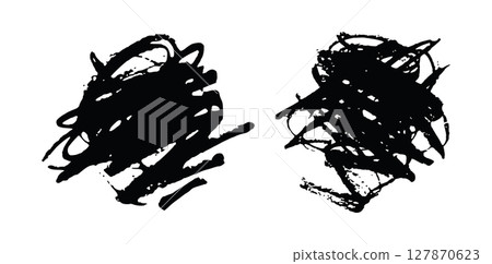 Abstract Scribbled Artwork Symbolizing Mental Health Struggles, Anxiety, and Emotional Turmoil Abstract Scribbled Artwork Symbolizing Mental Health Struggles, Anxiety, and Emotional Turmoil 127870623