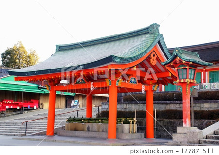 Kyoto Prefecture, Fushimi Inari Taisha Shrine, Chozuya, Fukakusa Yabunouchi-cho, Fushimi-ku, Kyoto City, February 2022 Kyoto Prefecture, Fushimi Inari Taisha Shrine, Chozuya, Fukakusa Yabunouchi-cho, Fushimi-ku, Kyoto City, February 2022 127871511