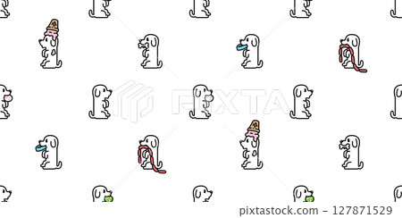 dog seamless pattern Beagle Golden Retriever sitting cartoon character ice cream tennis ball food bowl sausage hotdog puppy vector pet breed cartoon tile background gift wrapping paper repeat wallpape dog seamless pattern Beagle Golden Retriever sitting cartoon character ice cream tennis ball food bowl sausage hotdog puppy vector pet breed cartoon tile background gift wrapping paper repeat wallpape 127871529