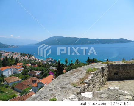 Exploring the Historic Kanli Kula Fortress in Herceg Novi Overlooking the Bay of Kotor Exploring the Historic Kanli Kula Fortress in Herceg Novi Overlooking the Bay of Kotor 127871643