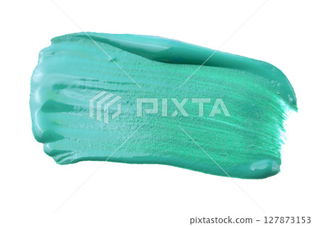paint Brush Stroke isolated on white background. Acrylic paint paint Brush Stroke isolated on white background. Acrylic paint 127873153