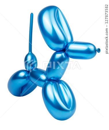 balloon dog model party fun isolated on the white background 127873582