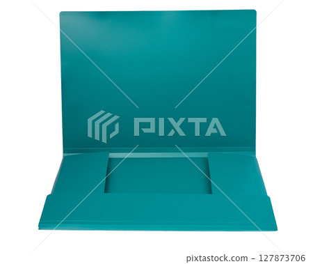 Office folder on white background 127873706