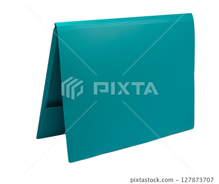 Office folder on white background Office folder on white background 127873707