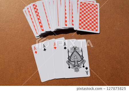 Playing card background 127873825