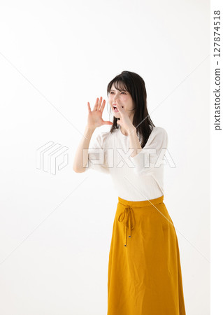 支持的女性 支持的女性 127874518