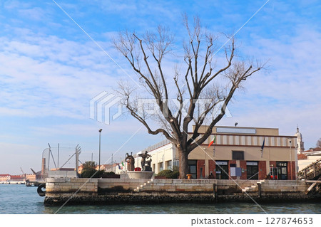 San Basilio vaporetto terminal San Basilio vaporetto terminal 127874653