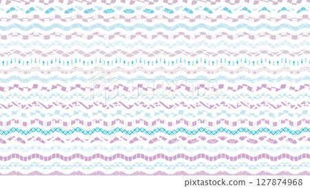 Cool Japanese pattern background illustration for the summer season 127874968