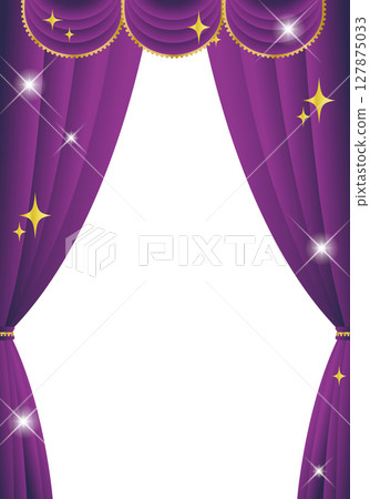 Purple curtain/purple curtain (vertical) 127875033