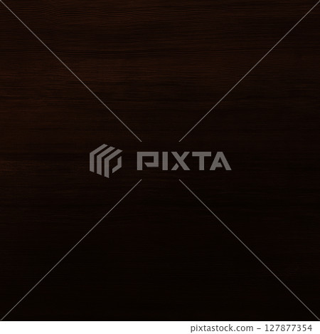 Square background image of delicate dark brown horizontal grain 127877354