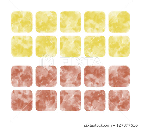 Smudged color tiles Smudged color tiles 127877610