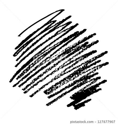 Hand-drawn pencil doodle-style fill material 127877907
