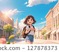 愉快的海外旅行 127878373