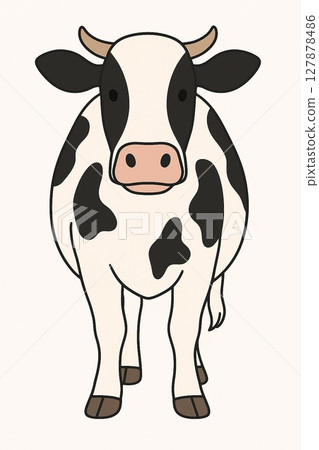 Cattle front Cattle front 127878486