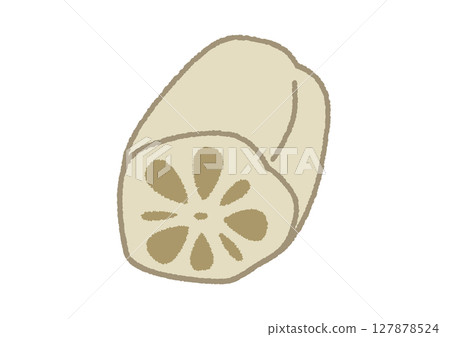 蓮藕圖 蓮藕圖 127878524