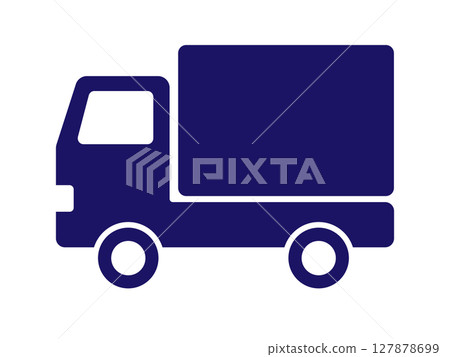 Truck silhouette (icon) Truck silhouette (icon) 127878699