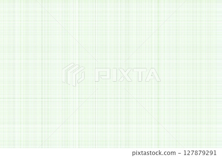 Fabric-like texture material illustration background, linen cotton-like, natural yellow-green fine checkered pattern, refreshing, cool linen 127879291