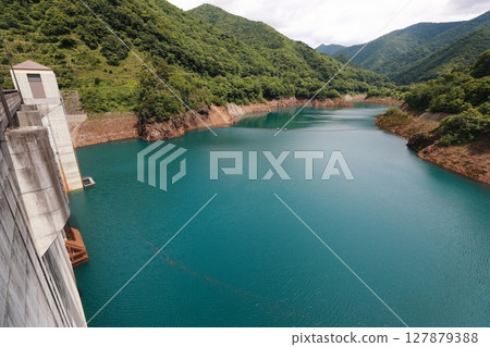 Lake Okushima in Shima Onsen, Nakanojo Town 127879388