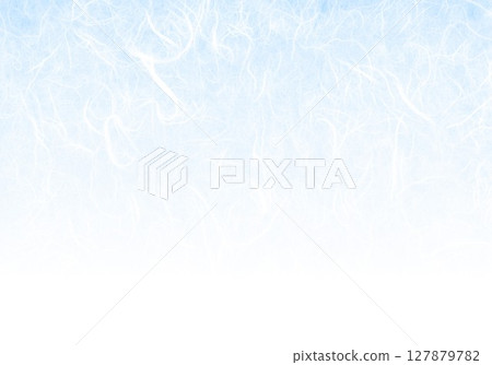 淺藍色蓬鬆和紙 127879782