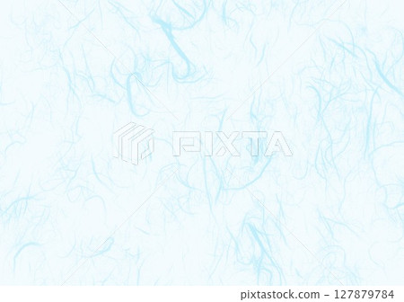淺藍色蓬鬆和紙 127879784