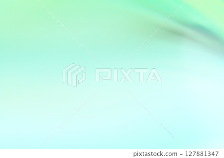 Blue, green, curved abstract background, foggy color 127881347
