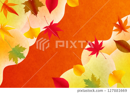 Autumn leaves maple autumn background Autumn leaves maple autumn background 127881669