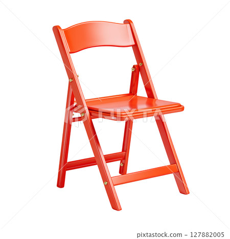 Bright Red Folding Chair with Simple Design and Lightweight Frame for Indoor and Outdoor Use in Various Settings Bright Red Folding Chair with Simple Design and Lightweight Frame for Indoor and Outdoor Use in Various Settings 127882005